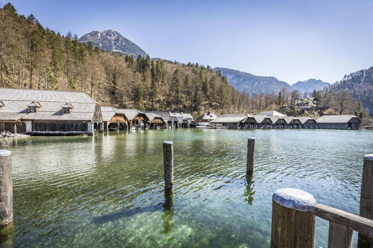 Ferienwohnung Waldblick - Freundlich Eingerichtete Ferienwohnung 贝希特斯加登 外观 照片